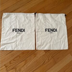 Fendi 2 Dust bags unisex New